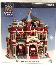 2008 Lemax Carole Towne Collection Dixon Fire House Lighted Village 84853 picture