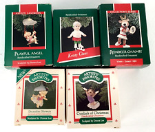 Vintage Hallmark Keepsake Ornament Lot of 5 (1987-89) Christmas Tree Collectable picture