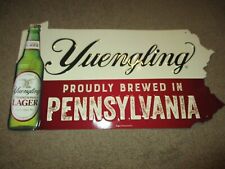 YUENGLING Proudly Brew Pennsylvania METAL TACKER SIGN craft beer brewery brewing picture