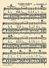 Vintage UNIVERSITY OF DAYTON song sheet music 