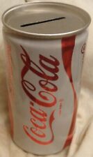 Coke Can -White - Bank Top - Test can? 12 ounce - Oklahoma City, OK @1990's picture