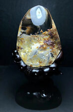 1.64lb Top Natural Colour Ghost Phantom Quartz Crystal Mineral Specimen Reiki+S picture