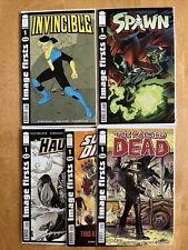 IMAGE FIRSTS #1 LOT - INVINCIBLE, SPAWN THE WALKING DEAD, SUPER DINOSAUR & HAUNT picture