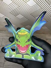 Pokemon Rayquaza 3D Lenticular Motion Sticker Car Decal Peeker Laptop picture