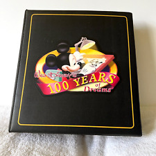 Walt Disney 100 Years Of Dreams Mickey Mouse Pin Trading Binder Album Complete picture