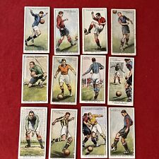 1934 John Player & Sons “Hints On Association Football” Tobacco Card Lot (12)F-G picture