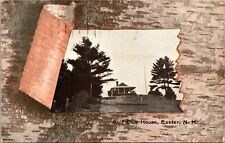 Sepia Bark Framed Golf Club House Exeter NH picture