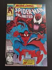 Spider-Man Unlimited #1 Maximum Carnage 1993 signed By Inker Jim Sanders picture