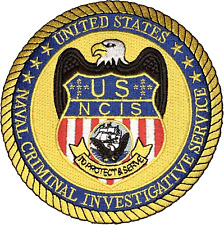 NAVAL CRIMINAL INVESTIGATIVE SERVICE (NCIS) SEAL PATCH picture