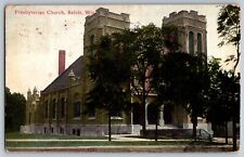 Beloit, Wisconsin WI - The Presbyterian Church - Vintage Postcard - Posted 1916 picture
