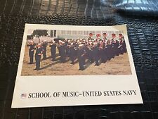 1960s/1970s UNITED STATES NAVY SCHOOL OF MUSIC SC book (MISC6327) picture