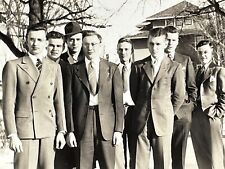 UF Photograph Group Young Men Suits College Guys 1940s picture