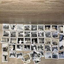 LOT OF 60+ VINTAGE PHOTOGRAPHS - BLACK&WHITE/SEPIA - VARIOUS PEOPLE & ANIMALS picture