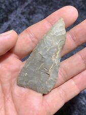 Archaic Cobbs Blade Authentic ancient Arrowhead From Russell Co Kentucky. picture