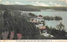 Lake Bonaparte New York c1910 Postcard The Hermitage From The Cliff picture