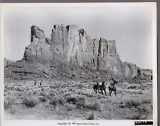 Vintage Photo 1971 William Holden on horseback in Wild Rovers western picture