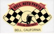 Pair of Bell Auto Parts Racing Equipment Decals picture