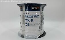 Brand New- Cerrowire- 16/2 Lamp Wire- SPT 2- 250 Ft Roll- White picture