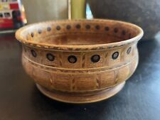 Beautiful Wooden Turned Bowl With Inlay picture