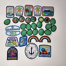 Vintage Girl Scout Patches Badges Lot of 33 GSA 90s 2000s picture