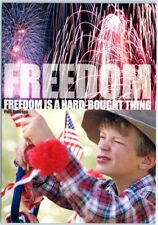 Postcard - Freedom, Freedom Is A Hard-Bought Thing picture