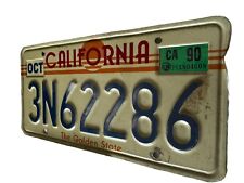 Vintage California license plate Sunset Sunrise Red Yellow And Blue picture