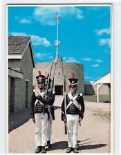 Postcard Changing the Guard Fort Snelling Restoration St. Paul Minnesota USA picture
