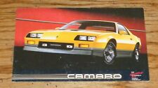 Original 1987 Chevrolet Camaro Postcard 87 Chevy picture