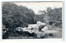 1909 Ye Golden Spur Park Fred Hills Dam New London CT Connecticut picture
