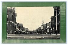 1912 Lincoln Avenue East Business District Fergus Falls Minnesota MN Postcard picture
