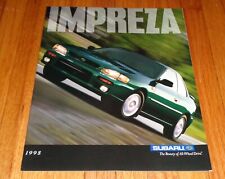 Original 1998 Subaru Impreza Sales Brochure Catalog Coupe Sedan Sport Wagon picture