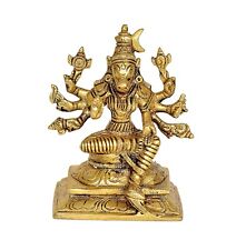 Brass Varahi Devi Idol Figurine Eight Armed Brass Goddess Statue For Home Temple picture