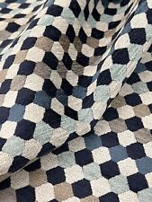 Romo Small Scale Hexagon Chenille Uphol Fabric- Oreta / Twilight 1.75 yd 7879/04 picture