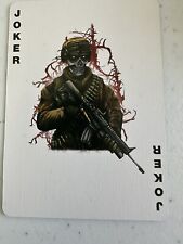 1st RECON BN MARINES SWIFT SILENT DEADLY PLAYING CARDS 1st Battalion Military picture
