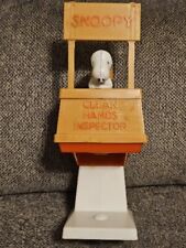 Vintage 1975 Peanuts SNOOPY Clean Hands Inspector Soap Dispenser picture