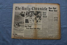 1965 JUNE 8 THE DAILY CHRONICLE NEWSPAPER - GEMINI 4 BACK FROM SPACE - NP 8518 picture