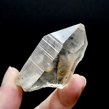 2.2in 48g Record Keeper Inner Child Pink Shadow Lemurian Seed Quartz Crystal, Sm picture