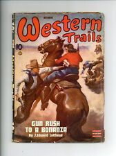 Western Trails Pulp Oct 1945 Vol. 40 #2 VG picture