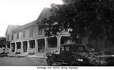 Postcard Ellis Kansas Cottage Inn Hotel Trap Load Ad On Auto Reprint #77269 picture