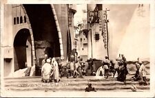 Real Photo Postcard Movie Set Scene from The Thief of Bagdad picture