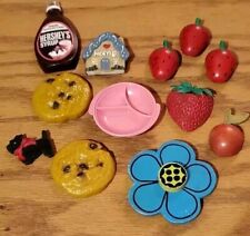 Lot 12 Vintage Magnets: Hershey’s Chocolate Syrup, Tupperware Plate, Cookies... picture