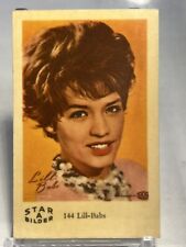 1960s Swedish Film Star Card Star Bilder A #144 Singer Actress Lill-Babs picture