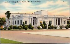 postcard Eustis FL - Municipal Building picture