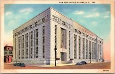 Postcard NY Albany Post Office picture