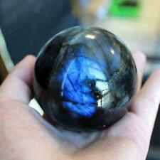 Labradorite Sphere Natural Quartz Crystal Ball Meditation Healing Stone✨ picture