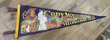 Exceptionally Rare Cody, Wyo. Yellowstone Bill Cody Souvenir Pennant NOS picture