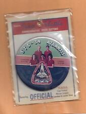 SHUTTLE ATLANTIS STS-34 OFFICIAL NASA  BUTTON 3 3/8