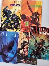 Aliens vs. Predator #0- 4.  Series Set 1990 Dark Horse Comics 0, 1,4 & 1989 2,4. picture