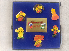 Vintage 1988 Nintendo Super Mario Bros Collector Pin Set - RARE picture