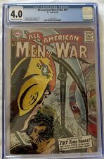 All American Men of War #60 1958 DC Comics CGC 4.0 picture
